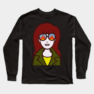 Daria on Fire Long Sleeve T-Shirt